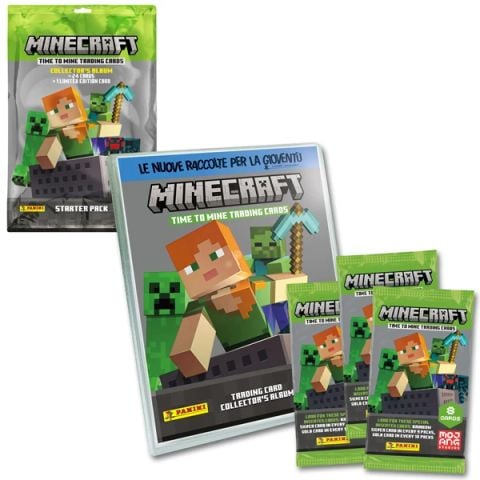 PANINI BỘ THẺ HÌNH KHỞI ĐẦU MINECRAFT (VTA)