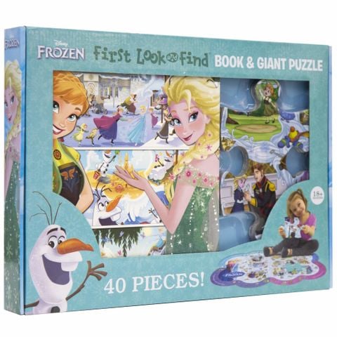 Disney Frozen 1st Look & Find Puzzle Box