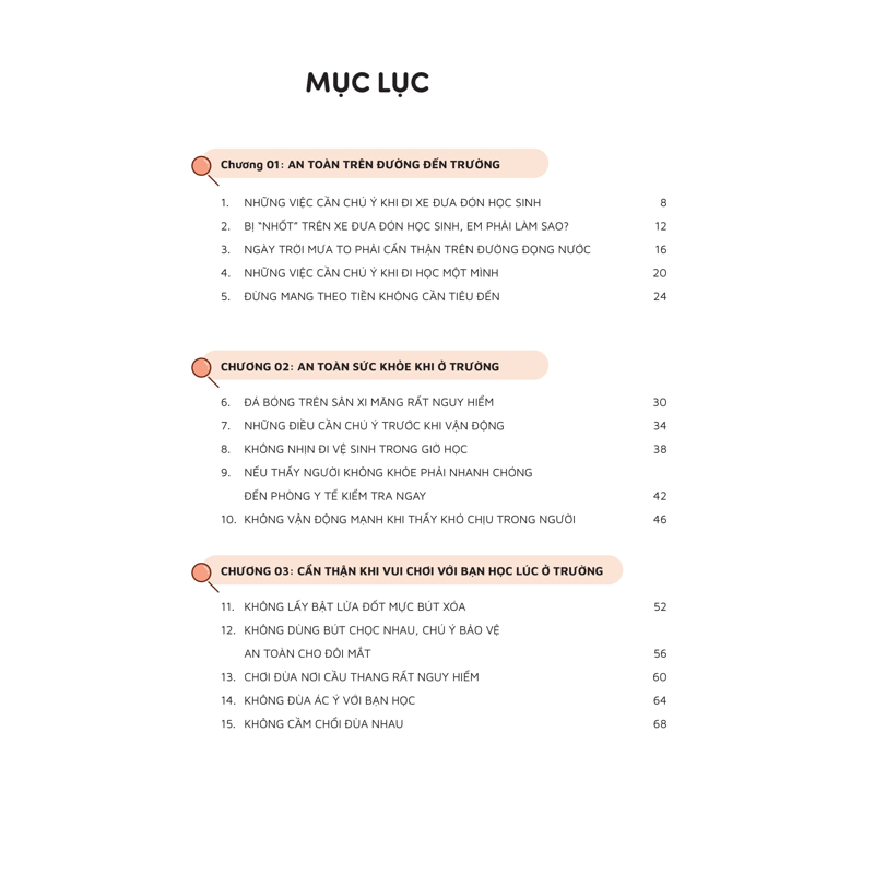 Kĩ Năng an Toàn Cho Học Sinh - An Toàn Khi Ở Trường