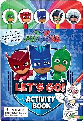 PJ Masks Let's Go Activity Book
