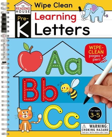 Pre-K Wipe Clean Workbook: Learning Letters