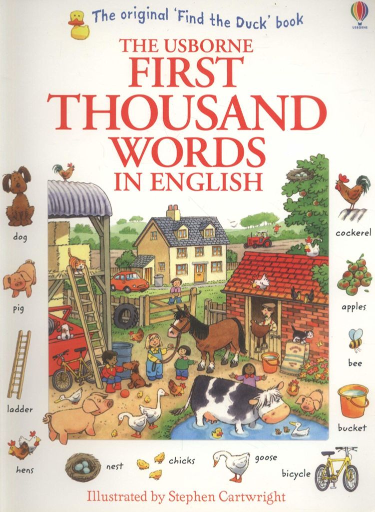 The Usborne First Thousand Words In English