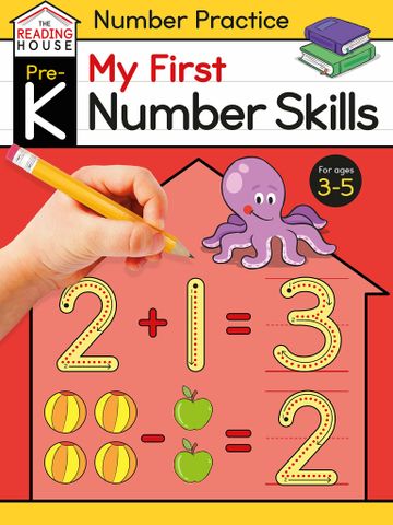 Pre-K Number Workbook: My First Number Skills