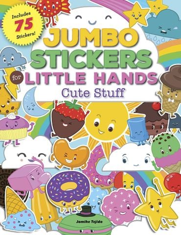 Jumbo Stickers For Little Hands: Cute Stuff