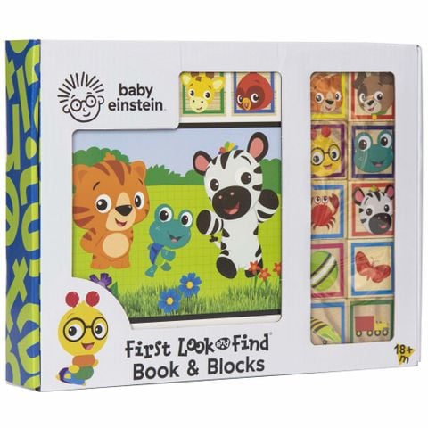 Baby Einstein: First Look And Find Book & Blocks