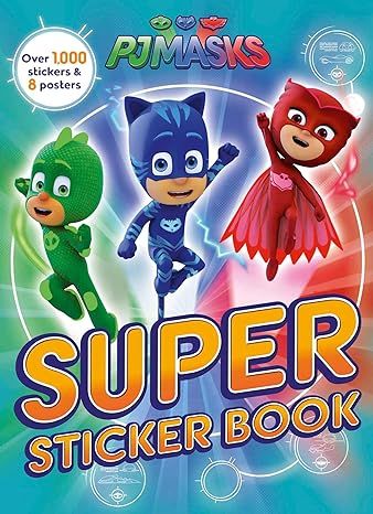PJ Masks: Super Sticker Book