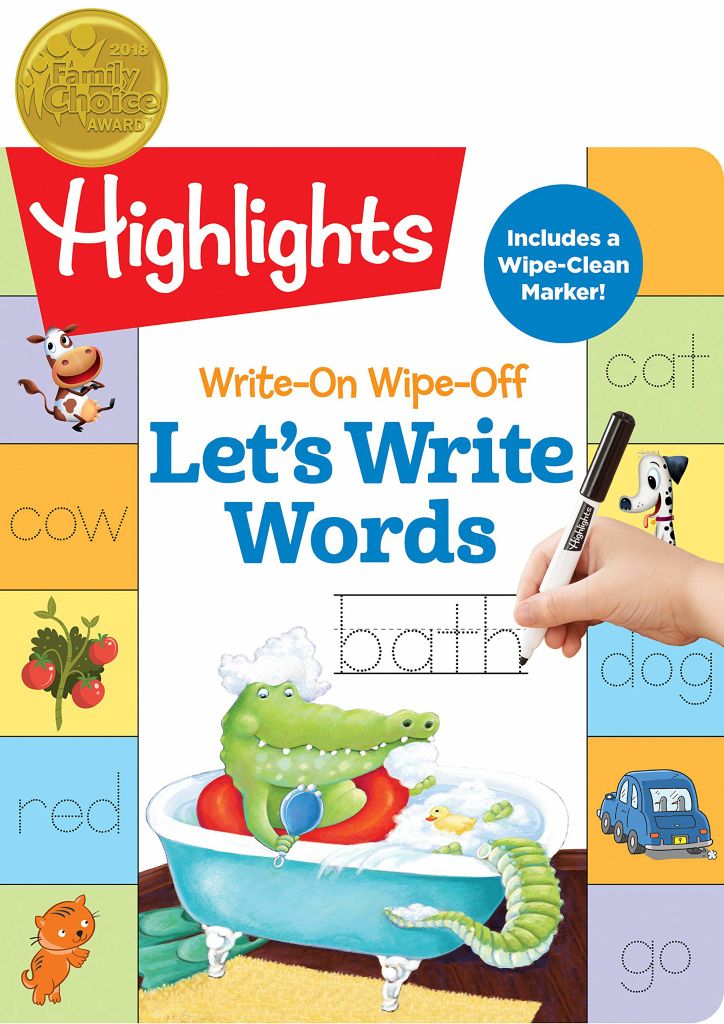Write-On Wipe-Off: Let's Write Words