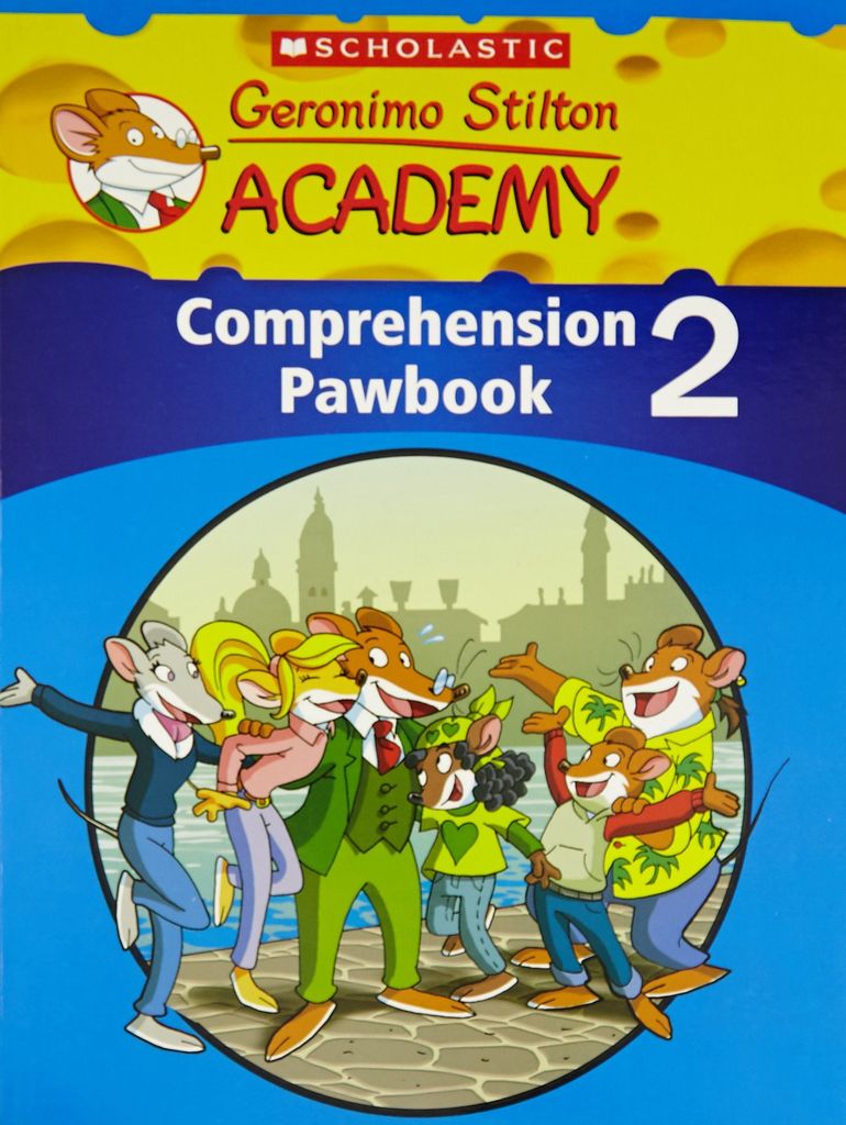 Geronimo Stilton Academy: Comprehension Pawbook Level 2 (Get A Free Geronimo Stilton Badge - Limited)