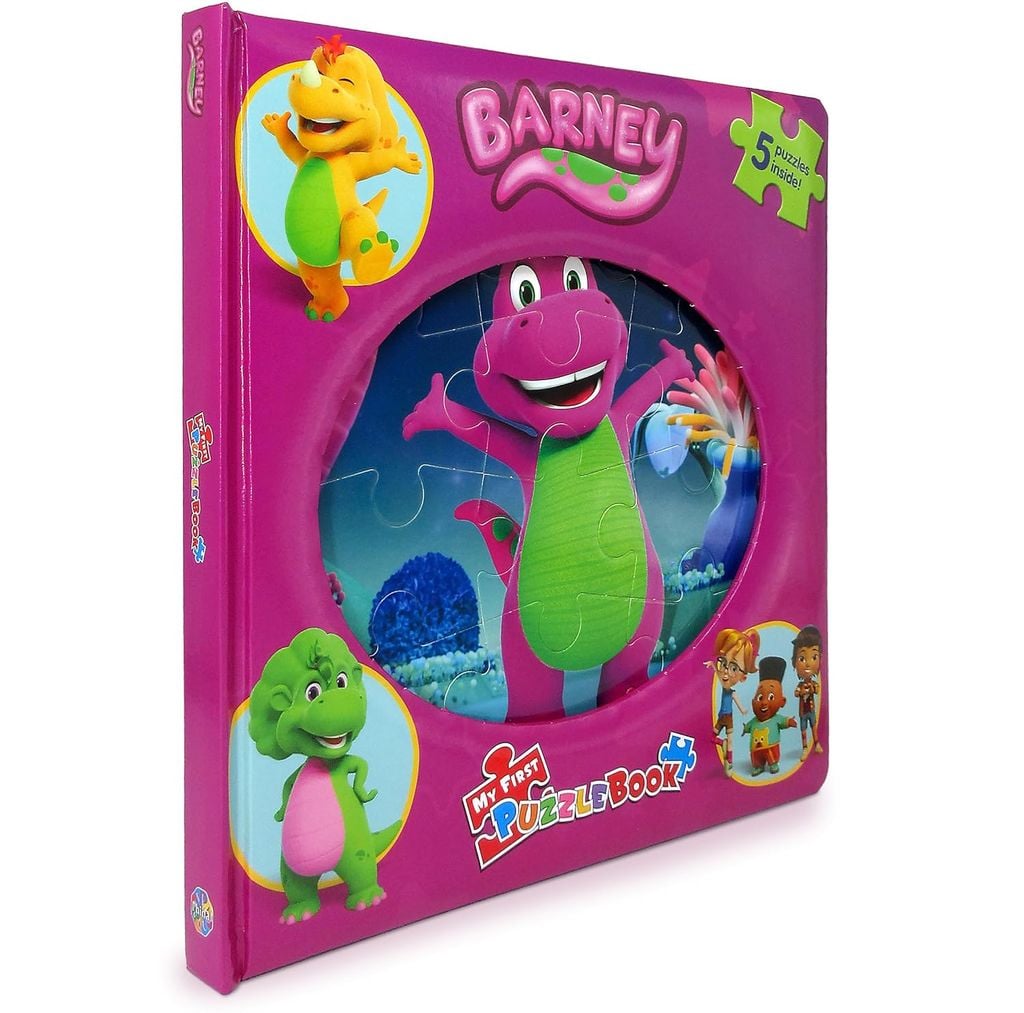 Mattel Barney My First Puzzle Book_Phidal 0126