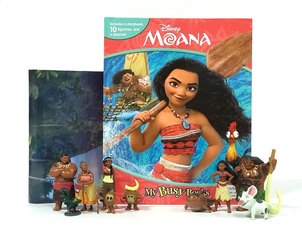 Disney Moana My Busy Book - Phidal