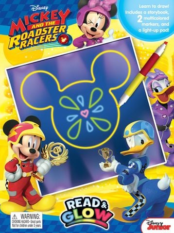 Disney Mickey And The Roadster Racers Read & Glow