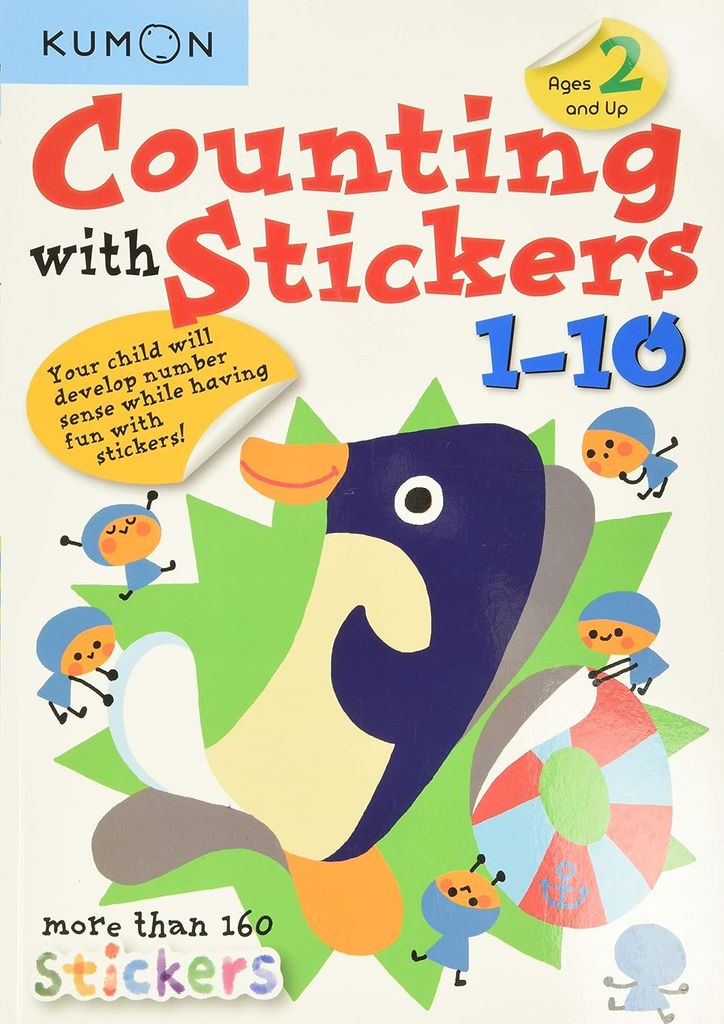Counting With Stickers 1-10_Elm 0126