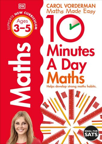 10 Minutes A Day Maths, Ages 3-5
