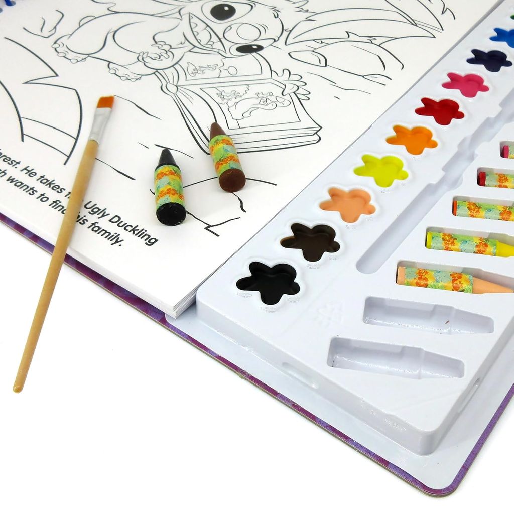 Disney Stitch Deluxe Poster Paint & Color_Phidal 0126