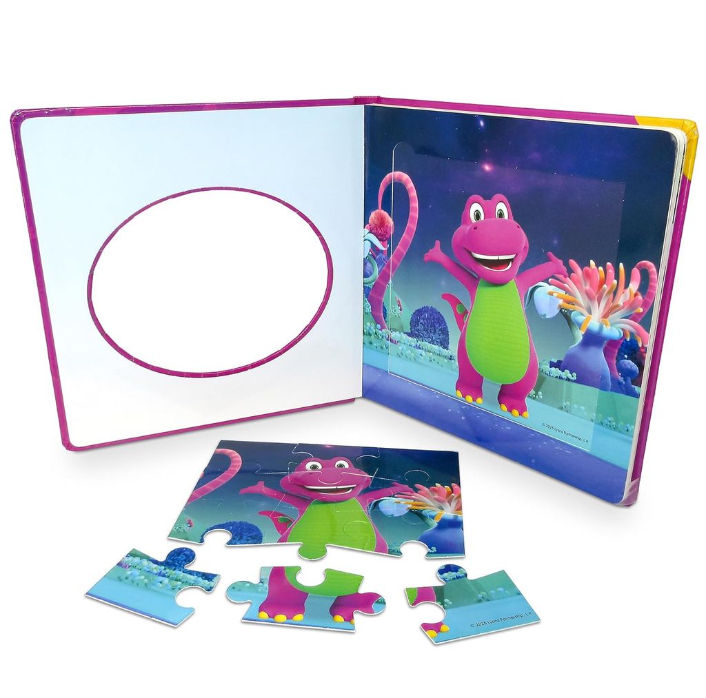Mattel Barney My First Puzzle Book_Phidal 0126
