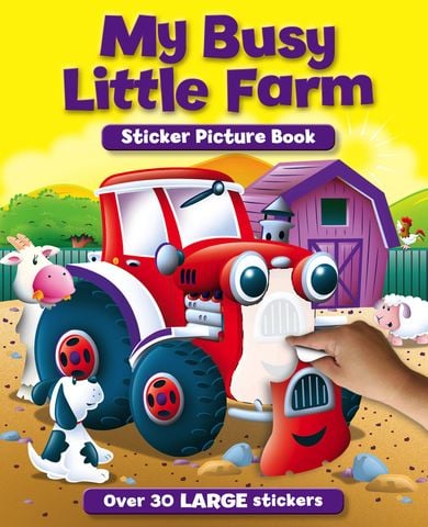 My Busy Farm Sticker Picture Book