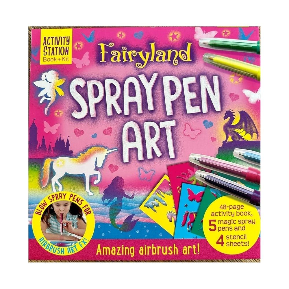 Fairyland Spray Pen Art