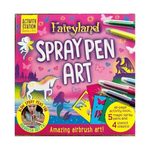 Fairyland Spray Pen Art