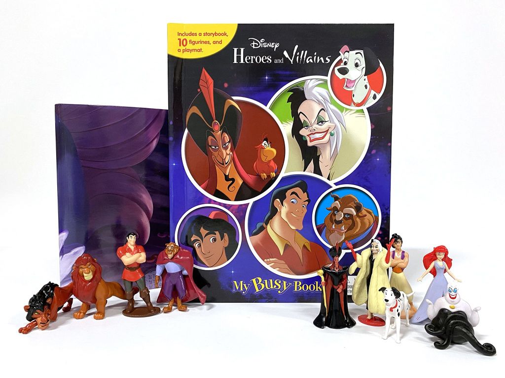 Disney Heroes And Villains My Busy Book