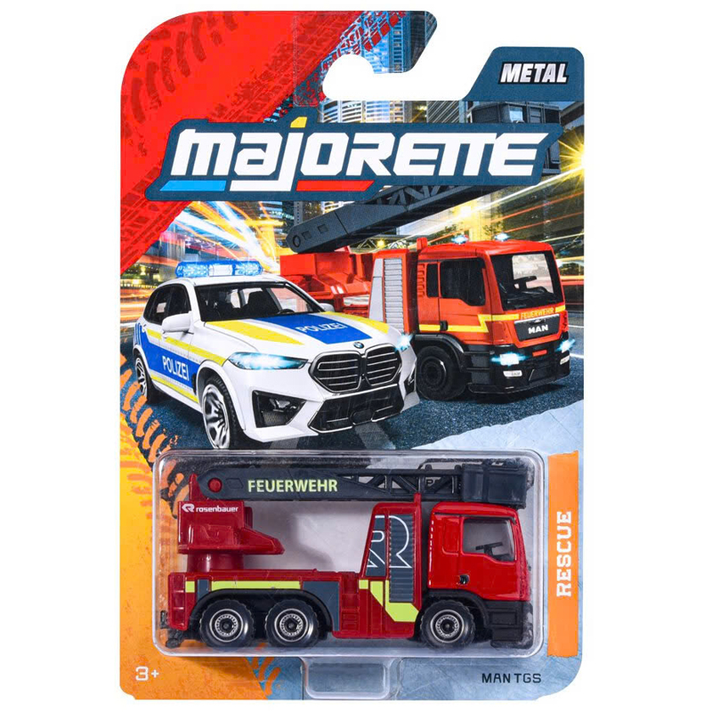 Majorette 8503000003 Đồ Chơi Xe Mô Hình Rescue Premium Cars