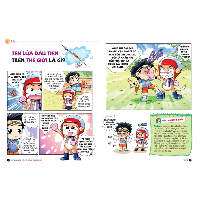 Quiz Khoa Học Kì Thú - Tên Lửa Vệ Tinh Nhân Tạo