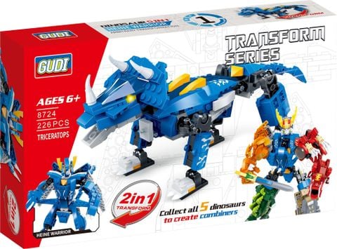 ĐỒ CHƠI LẮP RÁP KHỦNG LONG 8724 [XIN-LE-XIN]