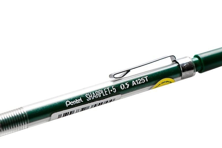 Bút Chì Kim Kỹ Thuật Pentel SHARPLET.5 - A125T-D 0.5mm - Màu Xanh Lá