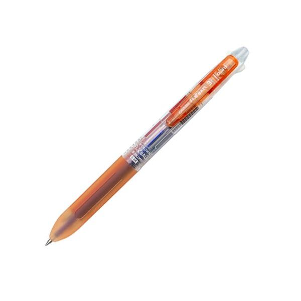 VIẾT BI BA NGÒI FX - 048 - 3 ORANGE MỰC XANH, ĐEN,ĐỎ(0.48MM) (12C/H) (0417-VSG)