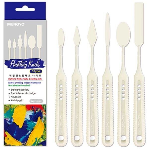 MUNGYO -DỤNG CỤ VẼ TRANH MPPKS-6 (6 CÂY/ BỘ)