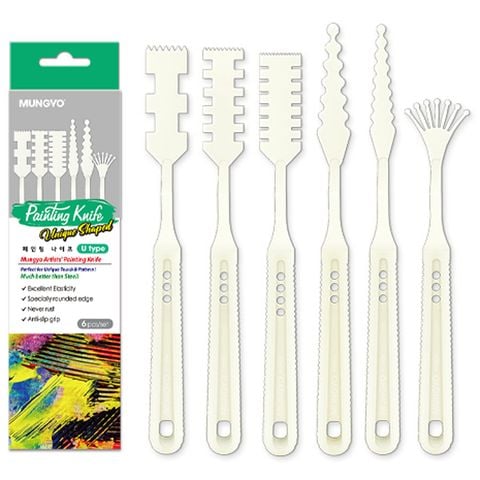 MUNGYO -DỤNG CỤ VẼ TRANH MPPKU-6 (6 CÂY/ BỘ)