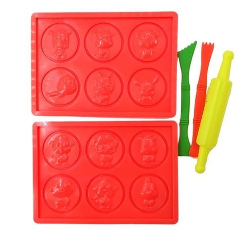 Bộ Khuôn Tạo Hình Sáp Nặn KSN-003