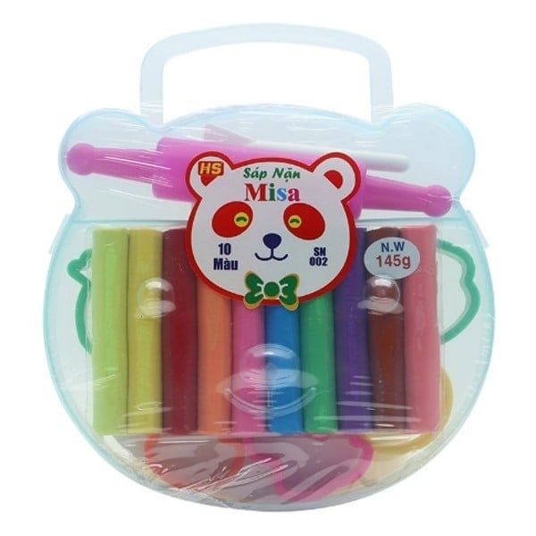 Sáp Nặn 10 Màu Gấu Misa SN-002