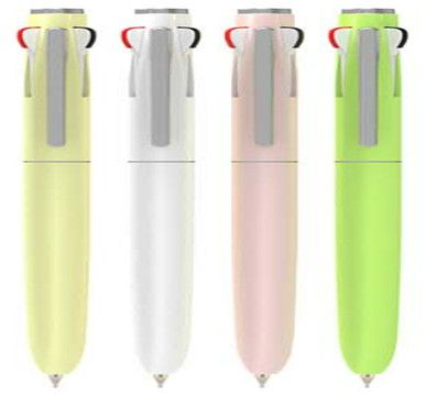 Viết Bi 3 Màu Thân Trắng 0.7 MBP-801 Mild Morris