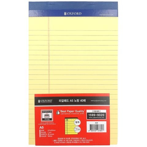 SỔ LEGAL PAD VP A5 A04 (THNK031)