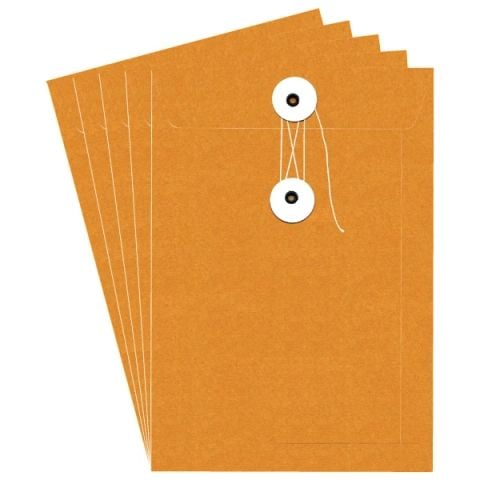 BAO THƯ CỘT DÂY KEO THẤM NƯỚC 22.9X32.4 CM (5 CÁI/LỐC) 6102 (0013-ĐĐ)