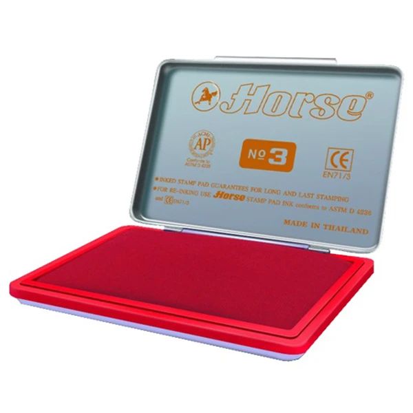 HỘP DẤU KIM LOẠI H-03 ĐỎ(0323-BT)