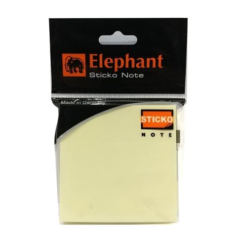 ELEPHANT GIẤY NOTE ELEPHANT 3X3 VÀNG PASTEL 60013425 (THKG0084)