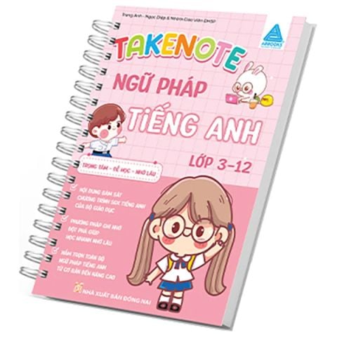 TAKENOTE NGỮ PHÁP TIẾNG ANH LỚP 3-12