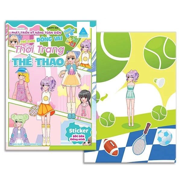 STICKER PHÁT TRIỂN KỸ NĂNG TOÀN DIỆN-TRÒ CHƠI ĐÓNG VAI-THỜI TRANG THỂ THAO