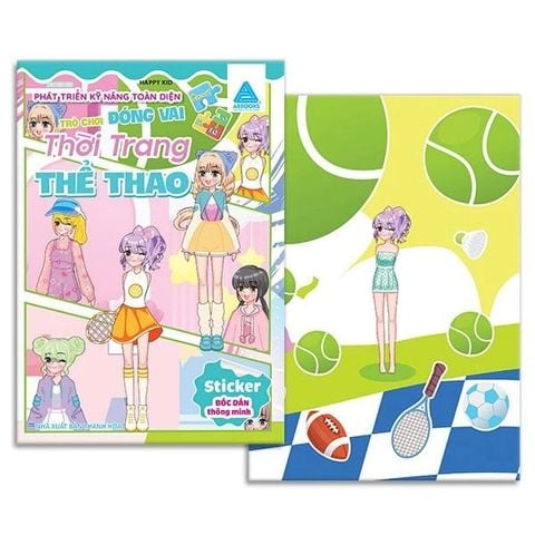 STICKER PHÁT TRIỂN KỸ NĂNG TOÀN DIỆN-TRÒ CHƠI ĐÓNG VAI-THỜI TRANG THỂ THAO
