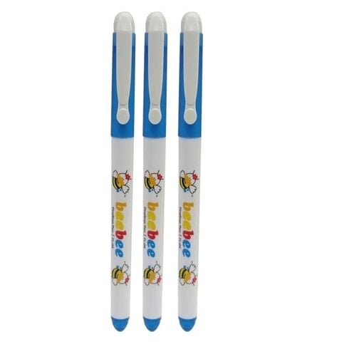 BÚT LÔNG KIM XANH FL-04 VỈ 3 (5404-TL)