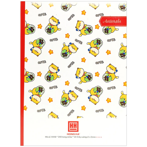HH - Tập 200Tr Class Animals, 4 Ô Ly Vuông, Đl;70/90-92 (5Q/Lốc)( Giao Mẫu Ngẫu Nhiên)