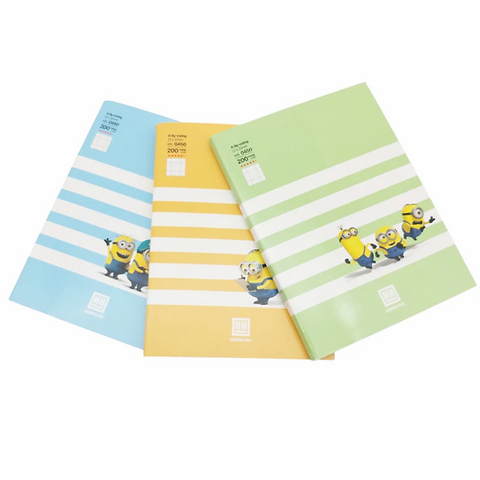 HH - Tập 200Tr Class Minions Line, 4 Ô Ly, Đl:80/90-92 (5Q/Lốc)