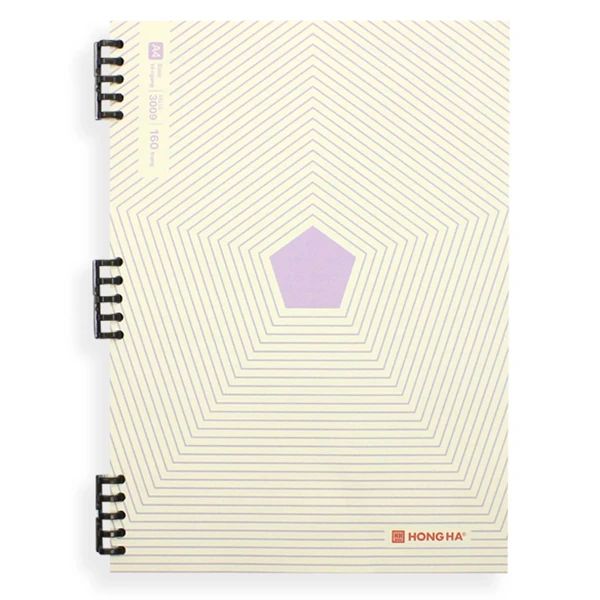 HH - SỔ LÒ XO BÌA NHỰA BASIC, A4-160TR, ĐL 80/76-78 (THKG0064)