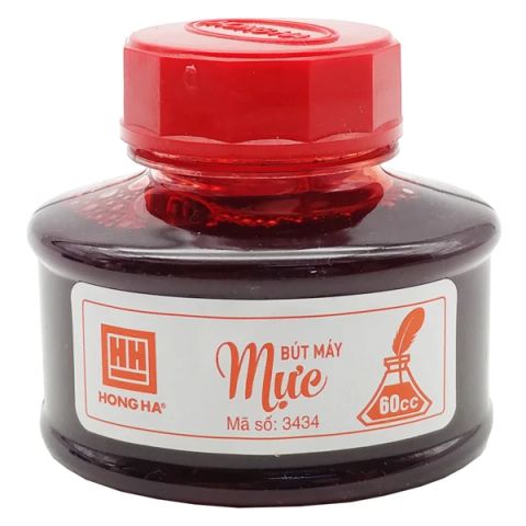HH - MỰC LỌ ĐỎ HỒNG HÀ 60 CC (HH-0064)