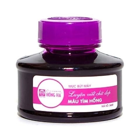 Mực Lọ Màu Tím Nhạt (60cc)