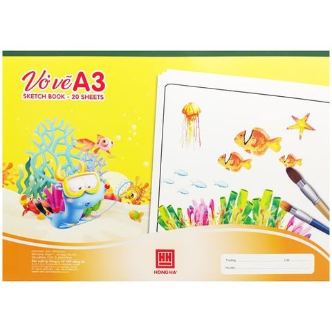 HH- VỞ VẼ A3 20 TỜ ĐL: 100/78 (THKG0064)