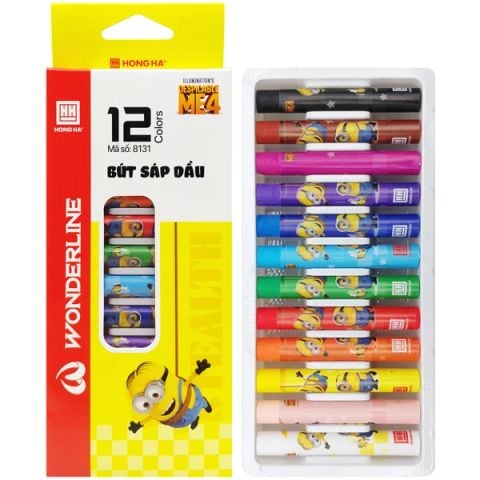 HH - SÁP DẦU MINIONS 12 MÀU (HH-0064)