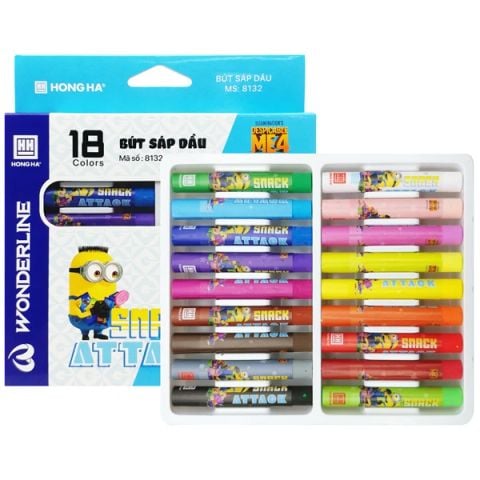 HH - SÁP DẦU MINIONS 18 MÀU (HH-0064)