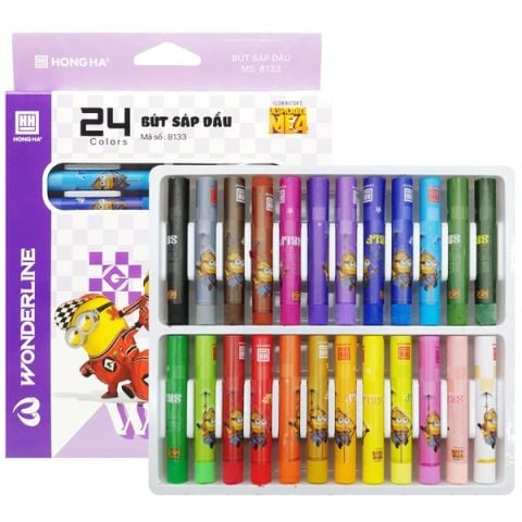 HH - SÁP DẦU MINIONS 24 MÀU (HH-0064)